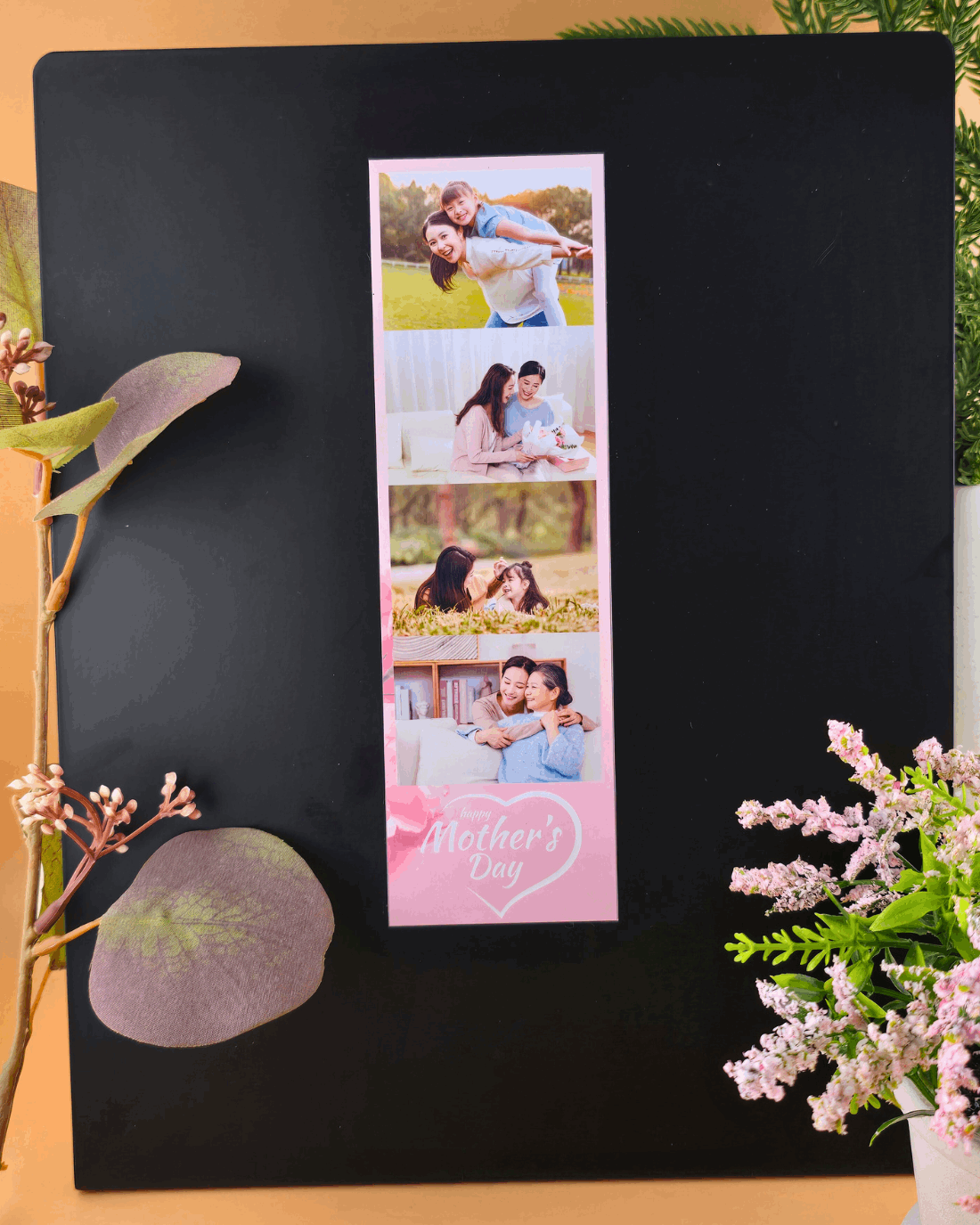Customized Photo Booth "Mother's day" magnet No.1
