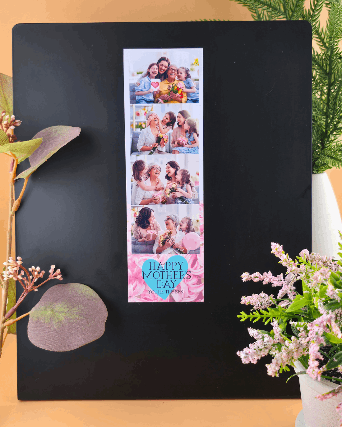 Customized Photo Booth "Mother's day" magnet No.2