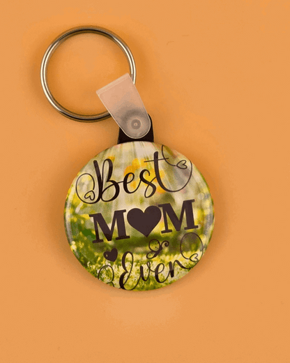 Round Premium "Mothers day" Key chain - 1.5" No. 1