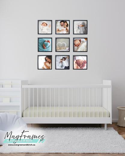 8x8 MagFrames – Peel & Stick Magnetic Frame for Gallery Walls & Home Decor