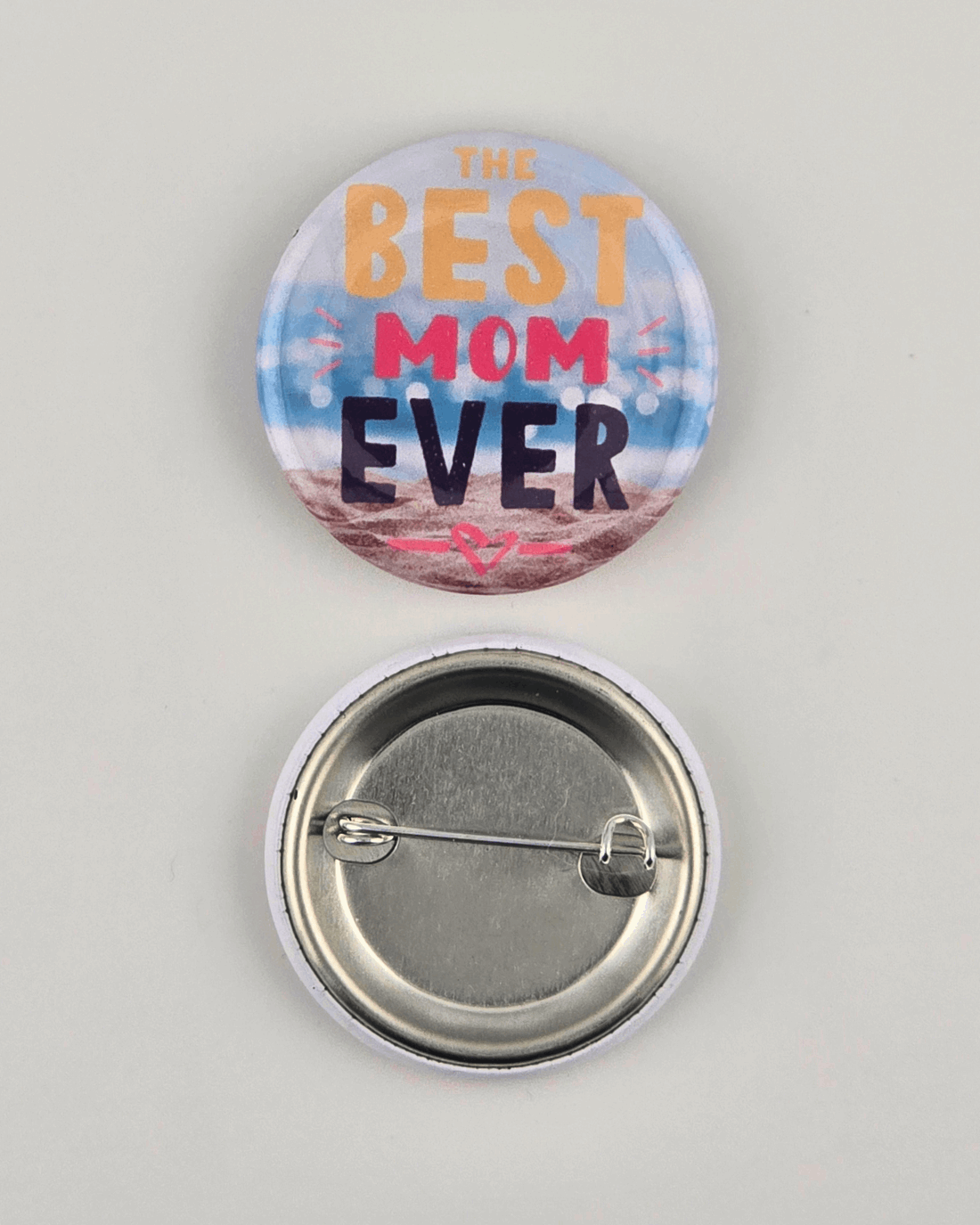 Round Premium "Mothers day" Pin - 1.5" No.3