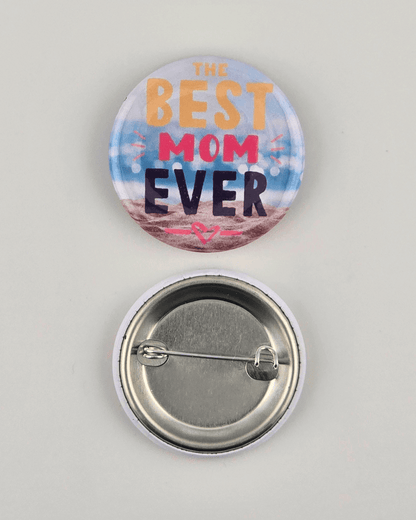 Round Premium "Mothers day" Pin - 1.5" No.3