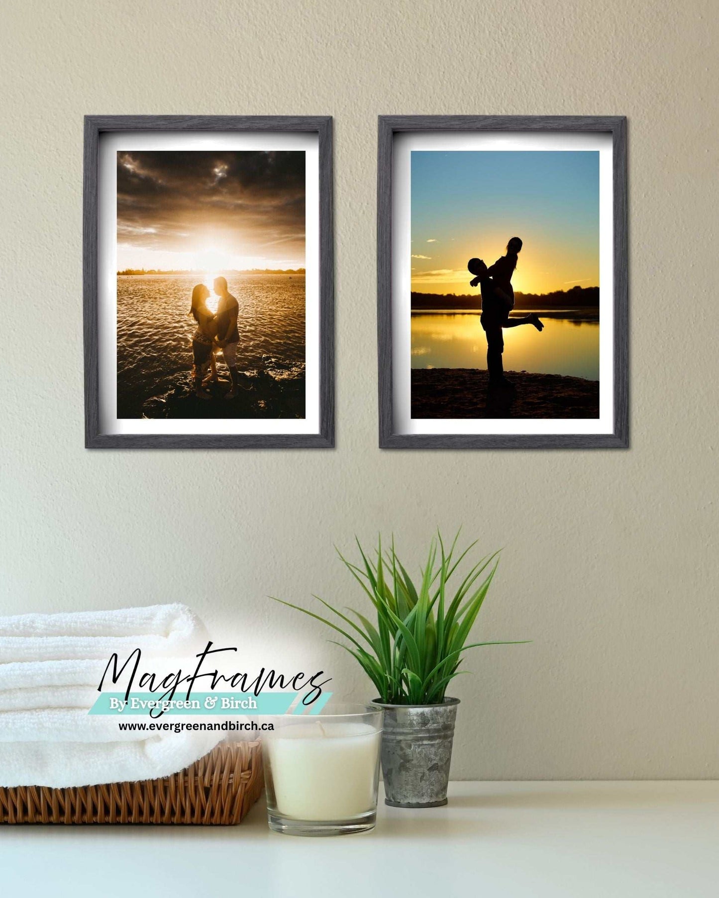 12x16 MagFrames – Magnetic Peel & Stick Photo Frame for Gallery Walls & Home Decor