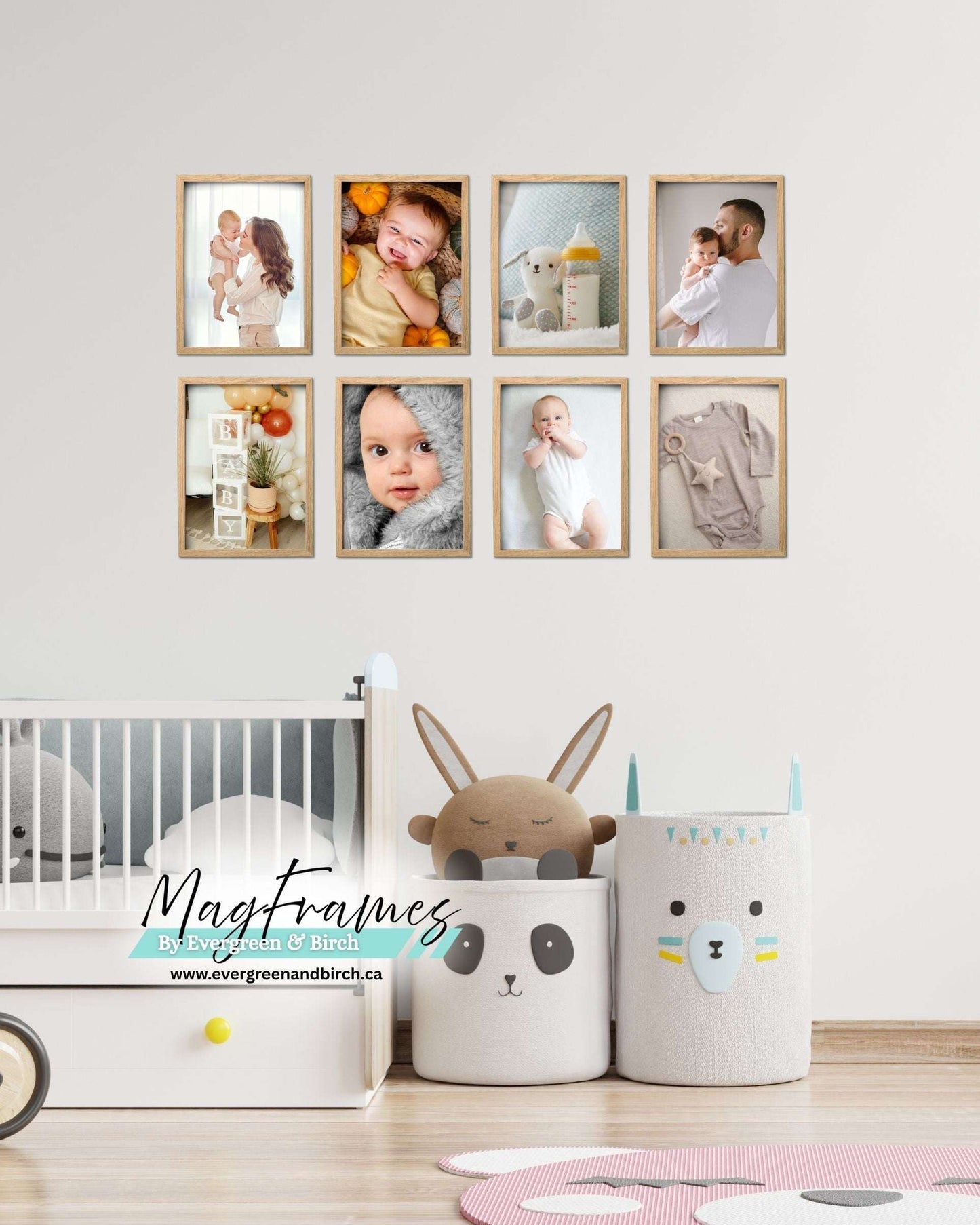 12x16 MagFrames – Magnetic Peel & Stick Photo Frame for Gallery Walls & Home Decor