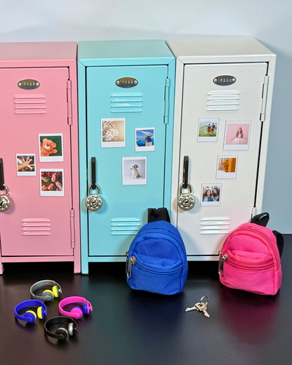 Mini Retro Style Metal Locker