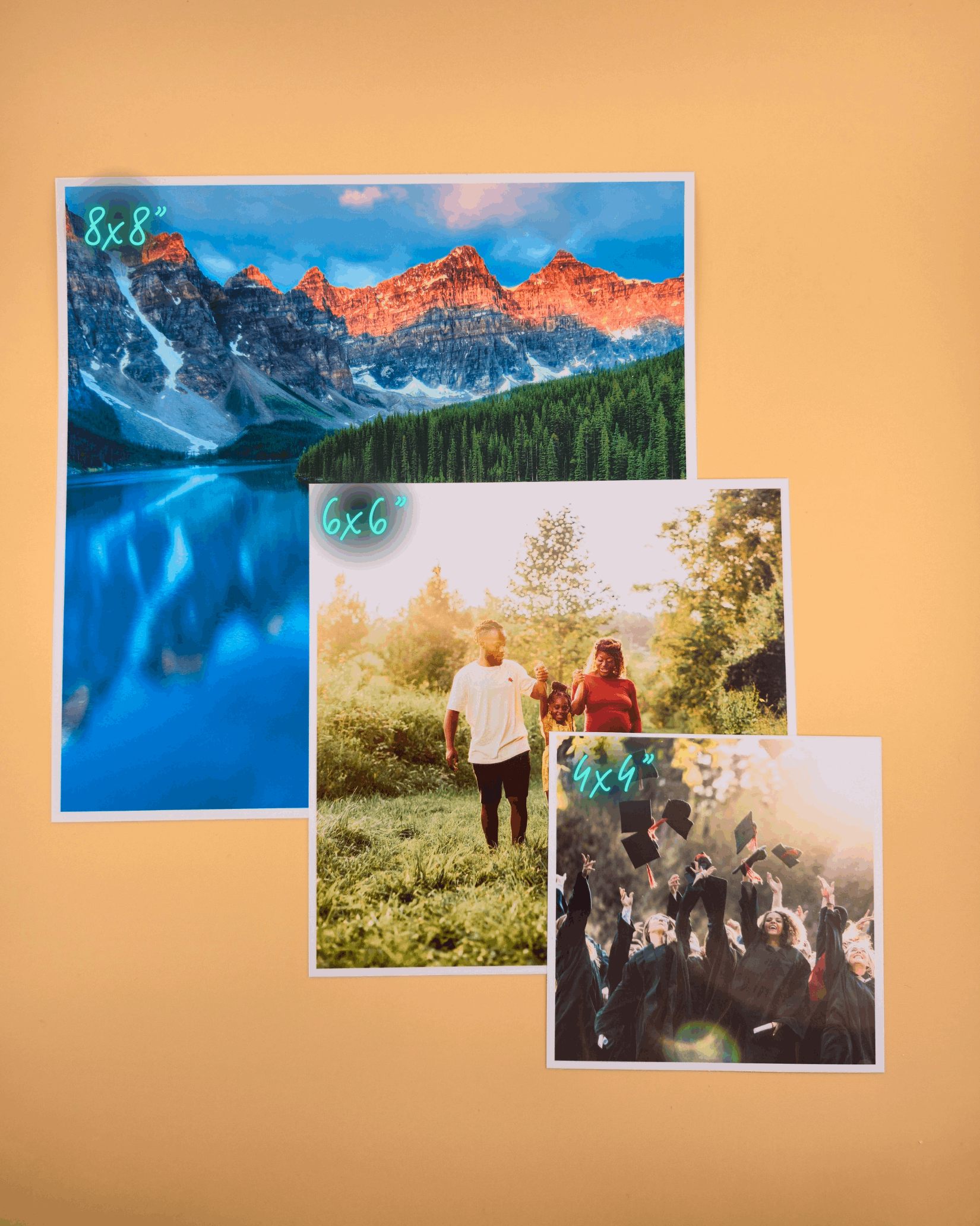 Custom Photo Prints | Water & Scratch Resistant Picture Prints 8x8