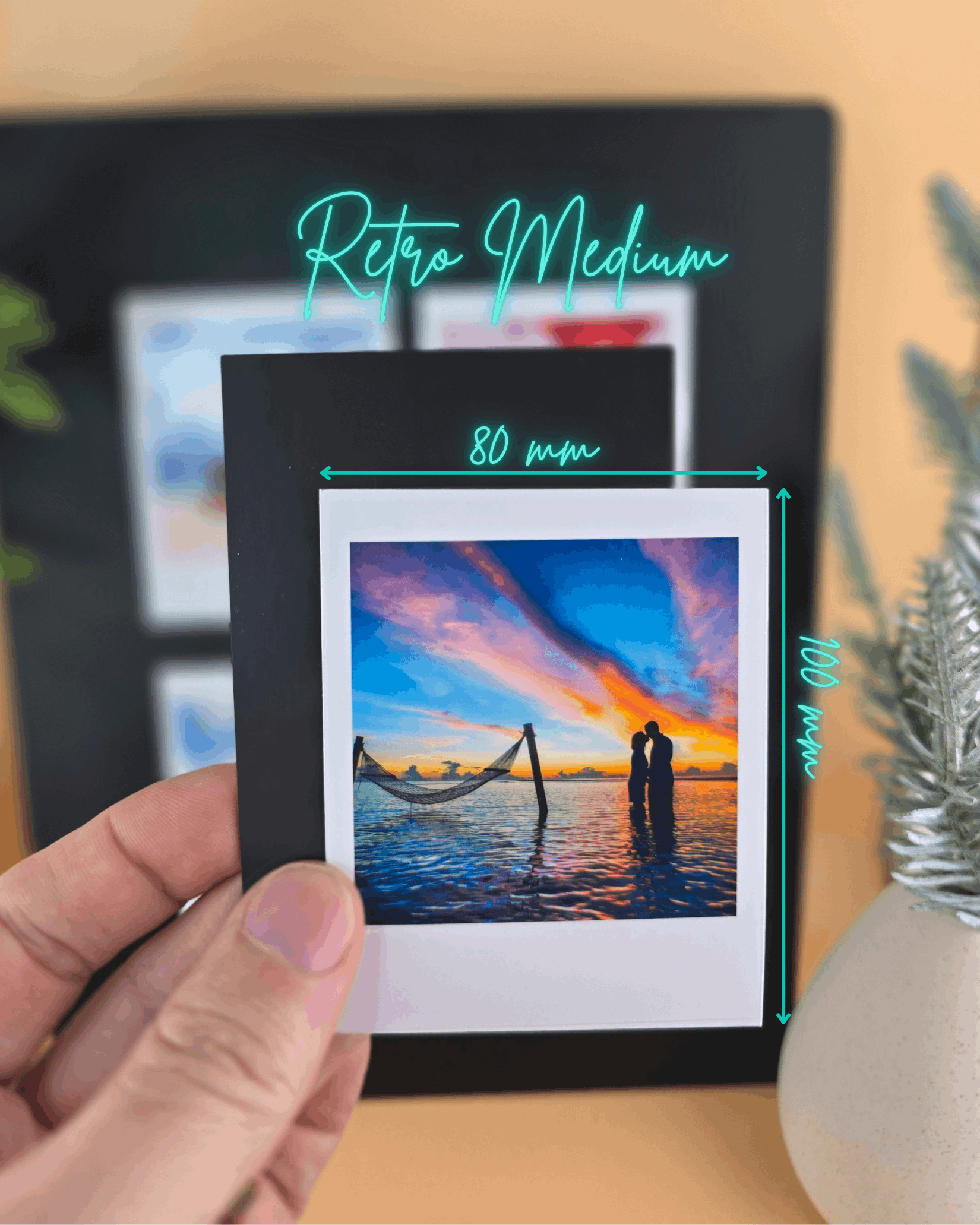 Retro Magnetic Prints, Set of 9