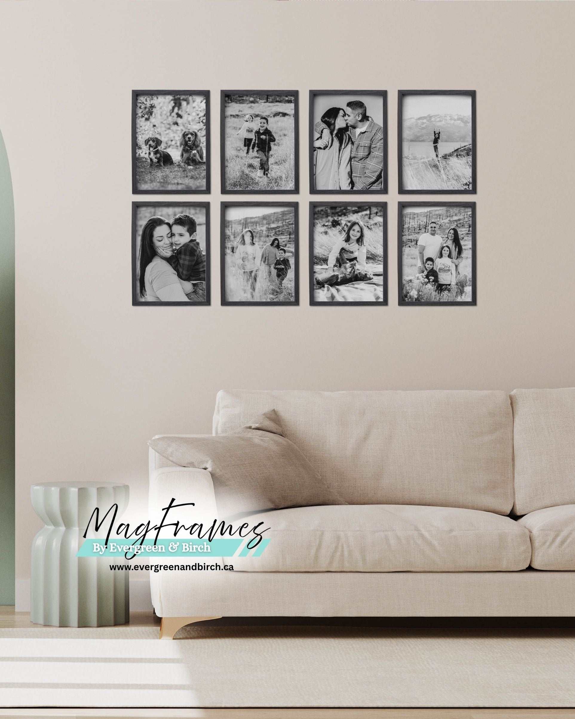 12x16 MagFrames – Magnetic Peel & Stick Photo Frame for Gallery Walls & Home Decor