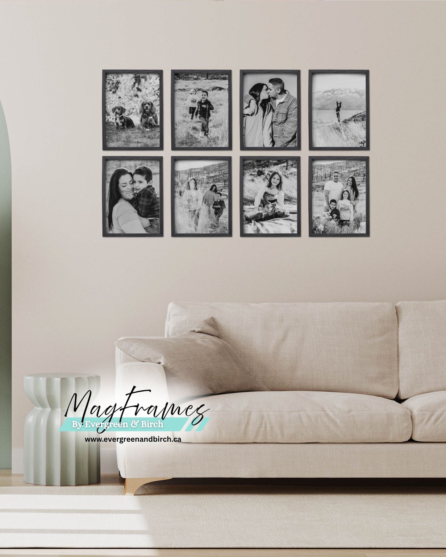 12x16 MagFrames – Magnetic Peel & Stick Photo Frame for Gallery Walls & Home Decor