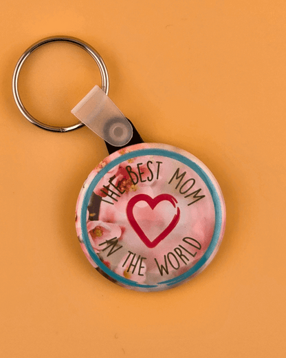 Round Premium "Mothers day" Key chain - 1.5" No. 5