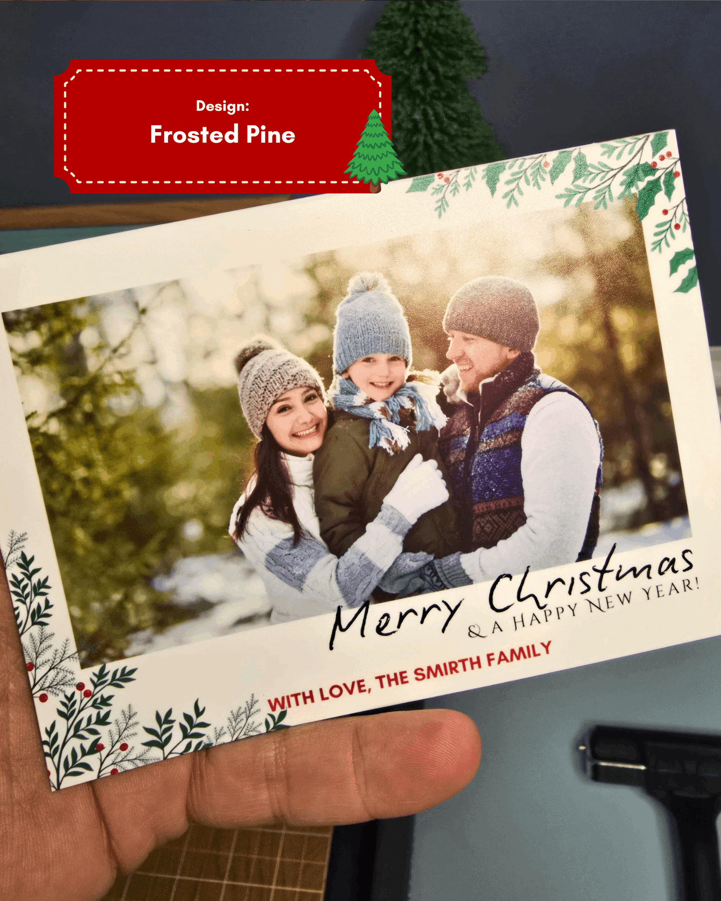 Magnetic Christmas Cards with Envelopes