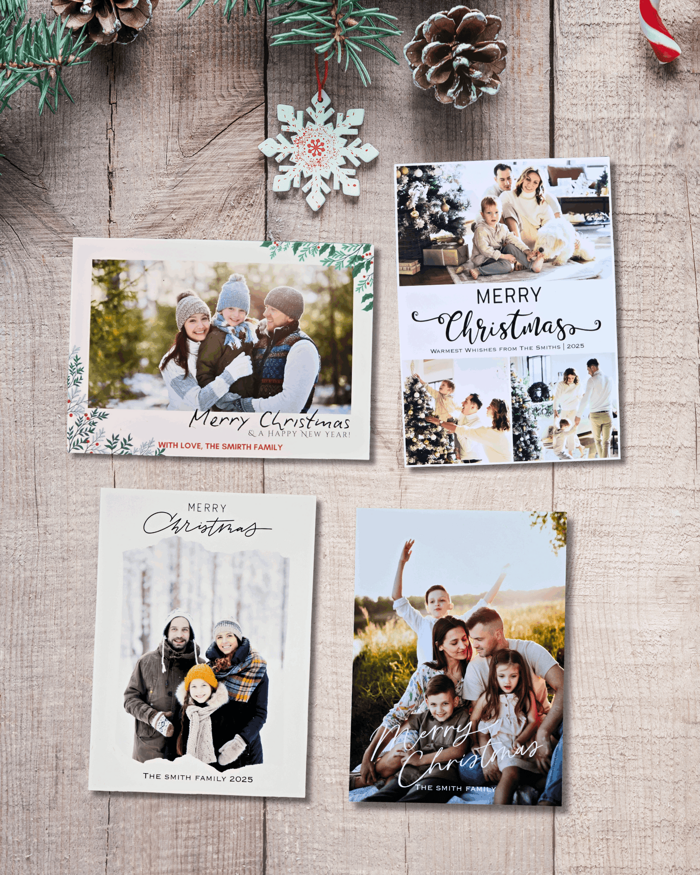 Magnetic Christmas Cards with Envelopes