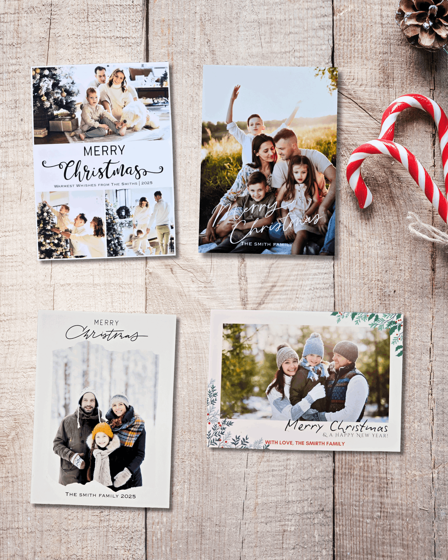 Magnetic Christmas Cards with Envelopes