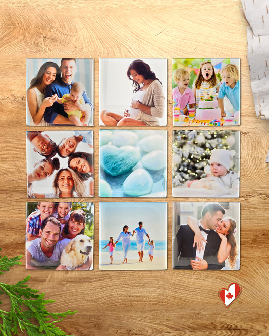 Premium Custom Photo Magnets 50x50mm