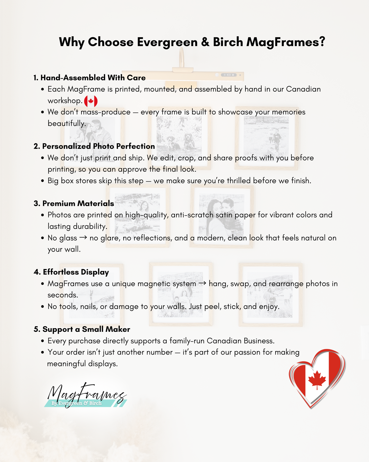 MagFrames The Meadow 7-Piece Gallery Wall