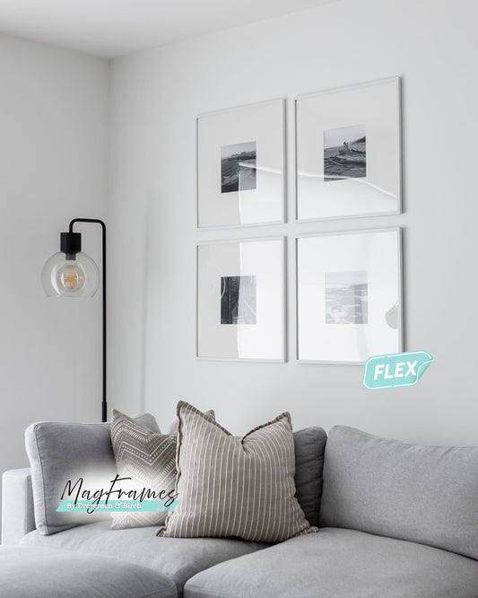 20x20 Magnetic Photo Frames – Peel & Stick Gallery Wall | MagFrames Flex Canada