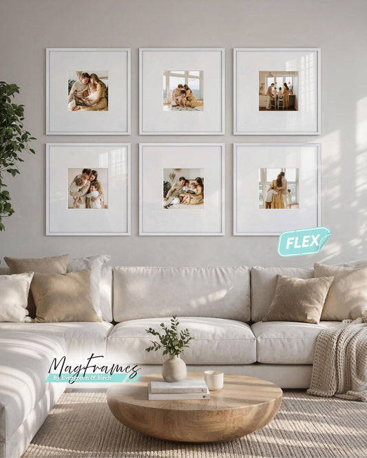 20x20 Magnetic Photo Frames – Peel & Stick Gallery Wall | MagFrames Flex Canada