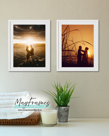 12x16 MagFrames – Magnetic Peel & Stick Photo Frame for Gallery Walls & Home Decor