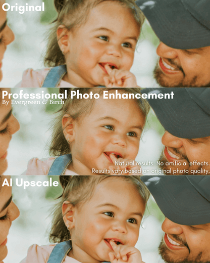 Magnetic photo frames, Option to enhance your photos professionally