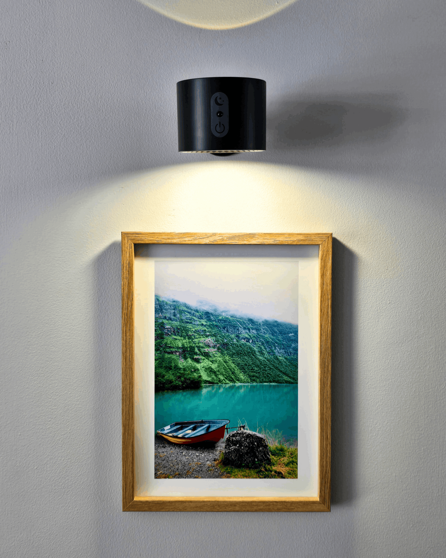 picture frame light black dimmable