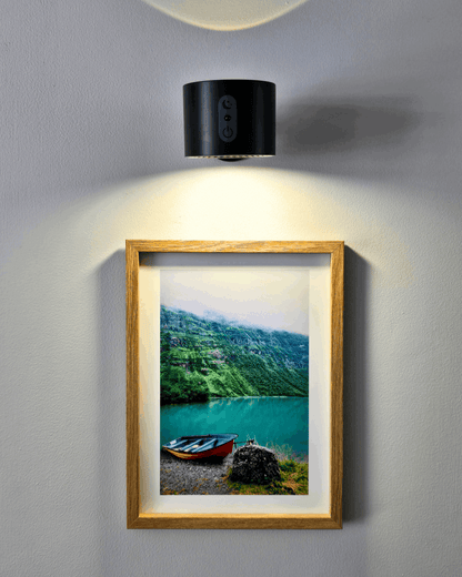 picture frame light black dimmable