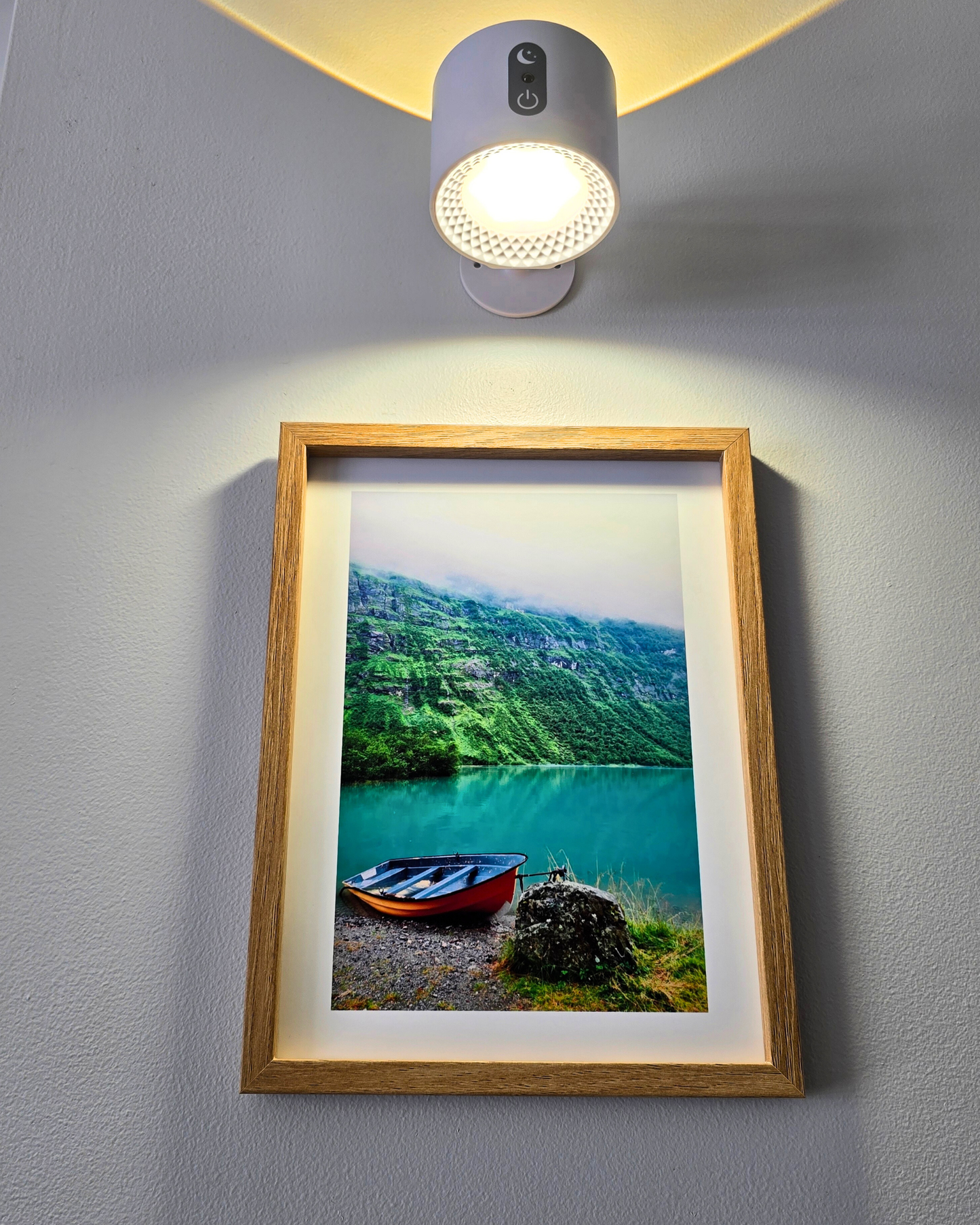 rechargeable wall light White with backlight