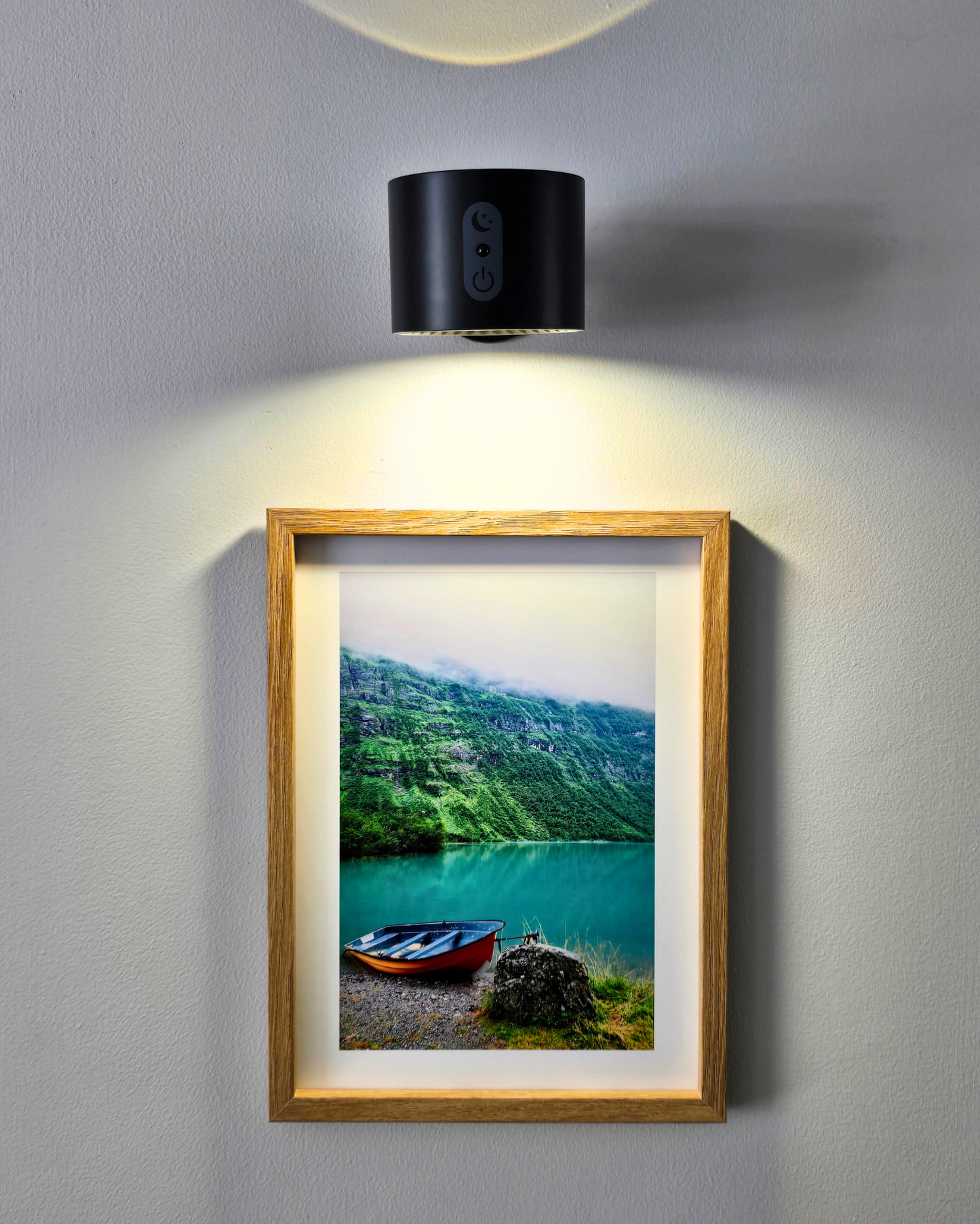 picture frame light black dimmable