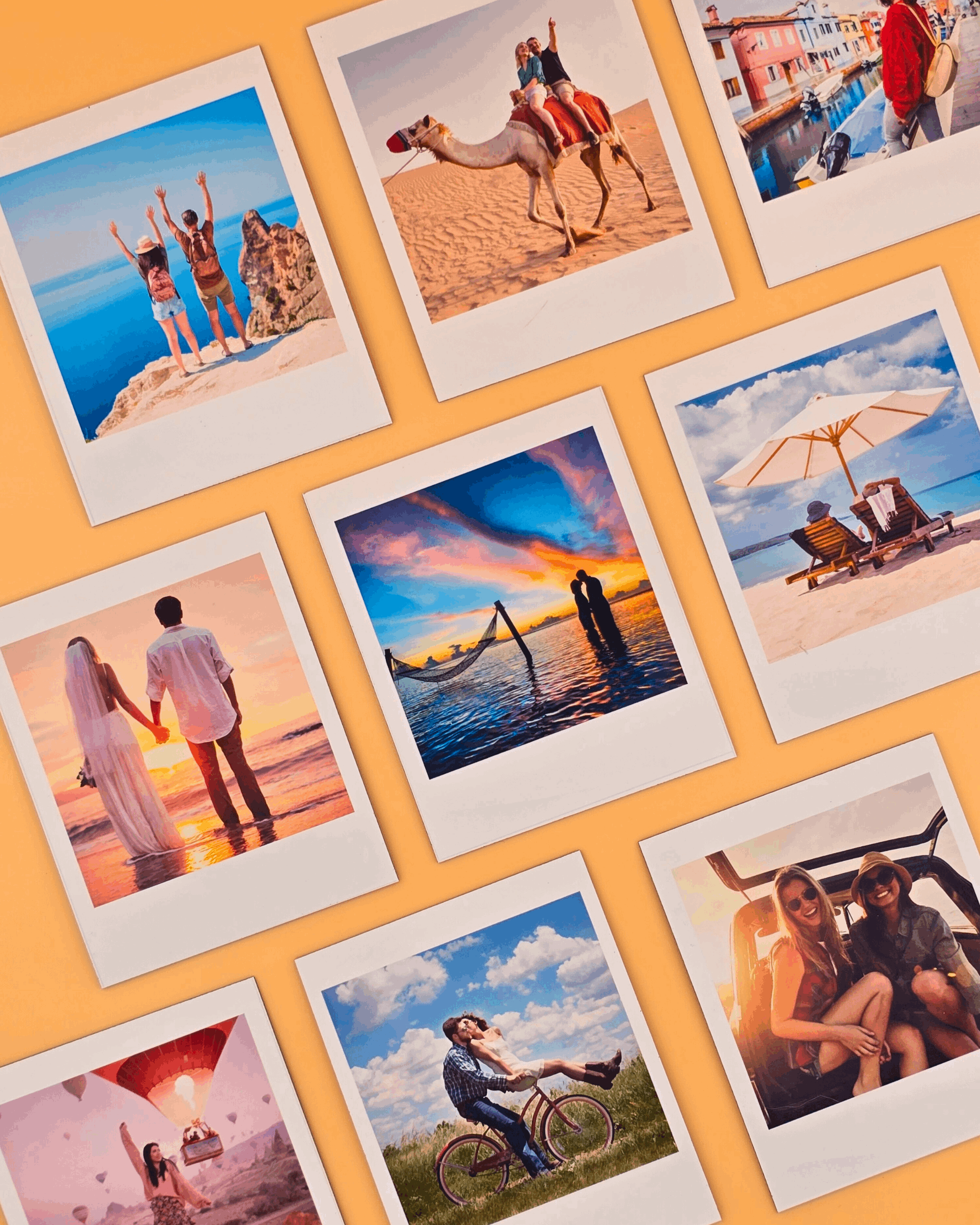 Retro Magnetic Prints, Set of 9