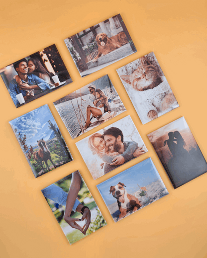 Premium Custom Photo Magnets 80x53mm - Set of 6