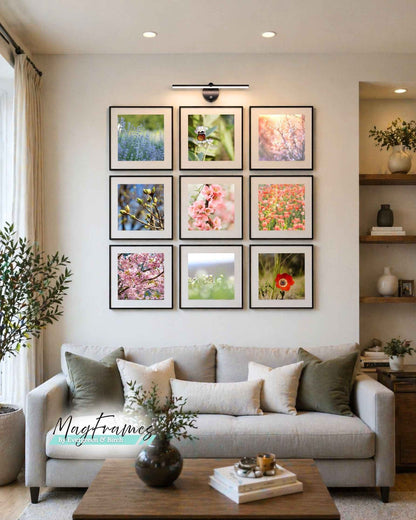 12x12 Magnetic Photo Frames – Peel & Stick Gallery Wall | MagFrames Canada