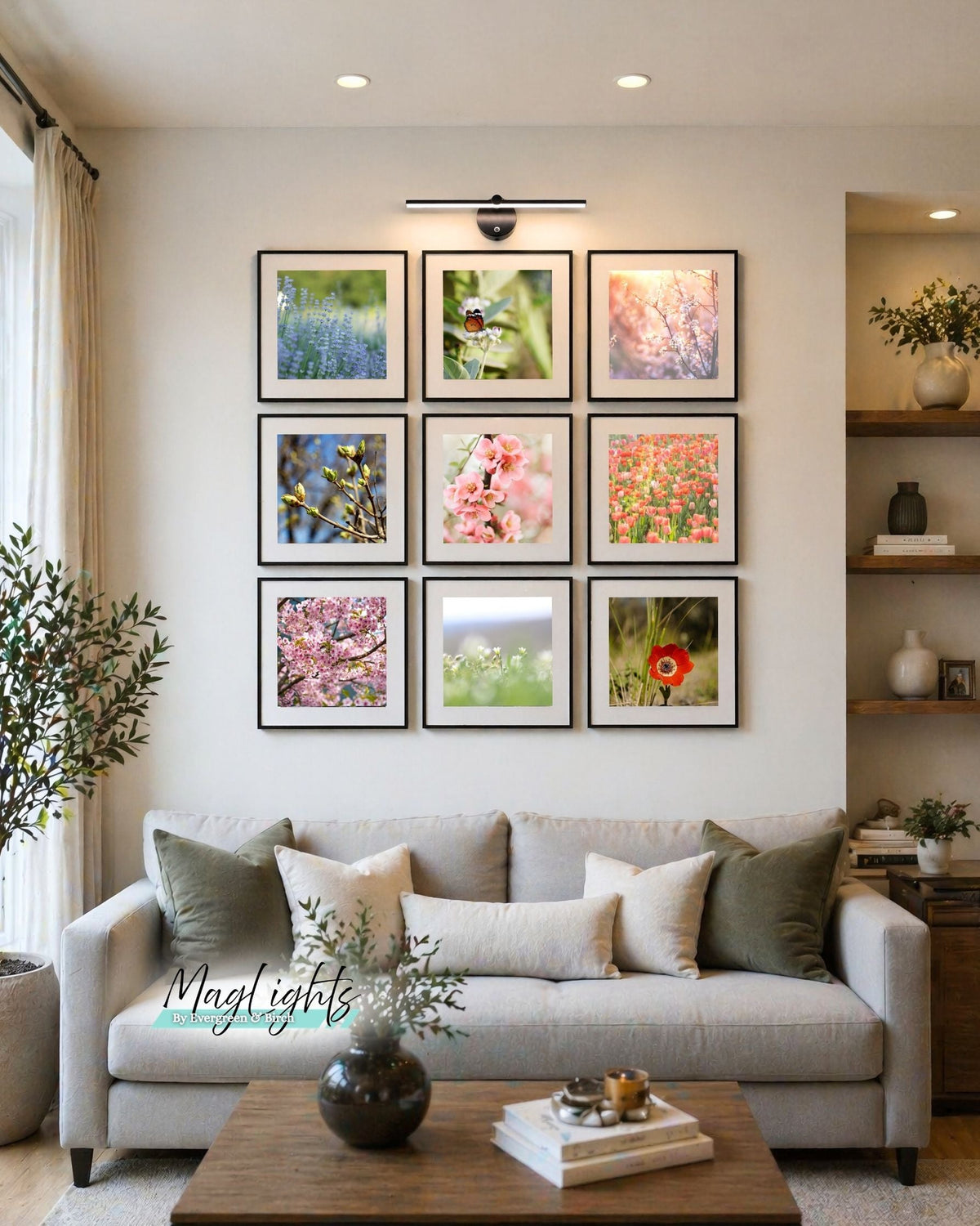 MagLight Magnetic Picture Light | Wireless Gallery Wall Light