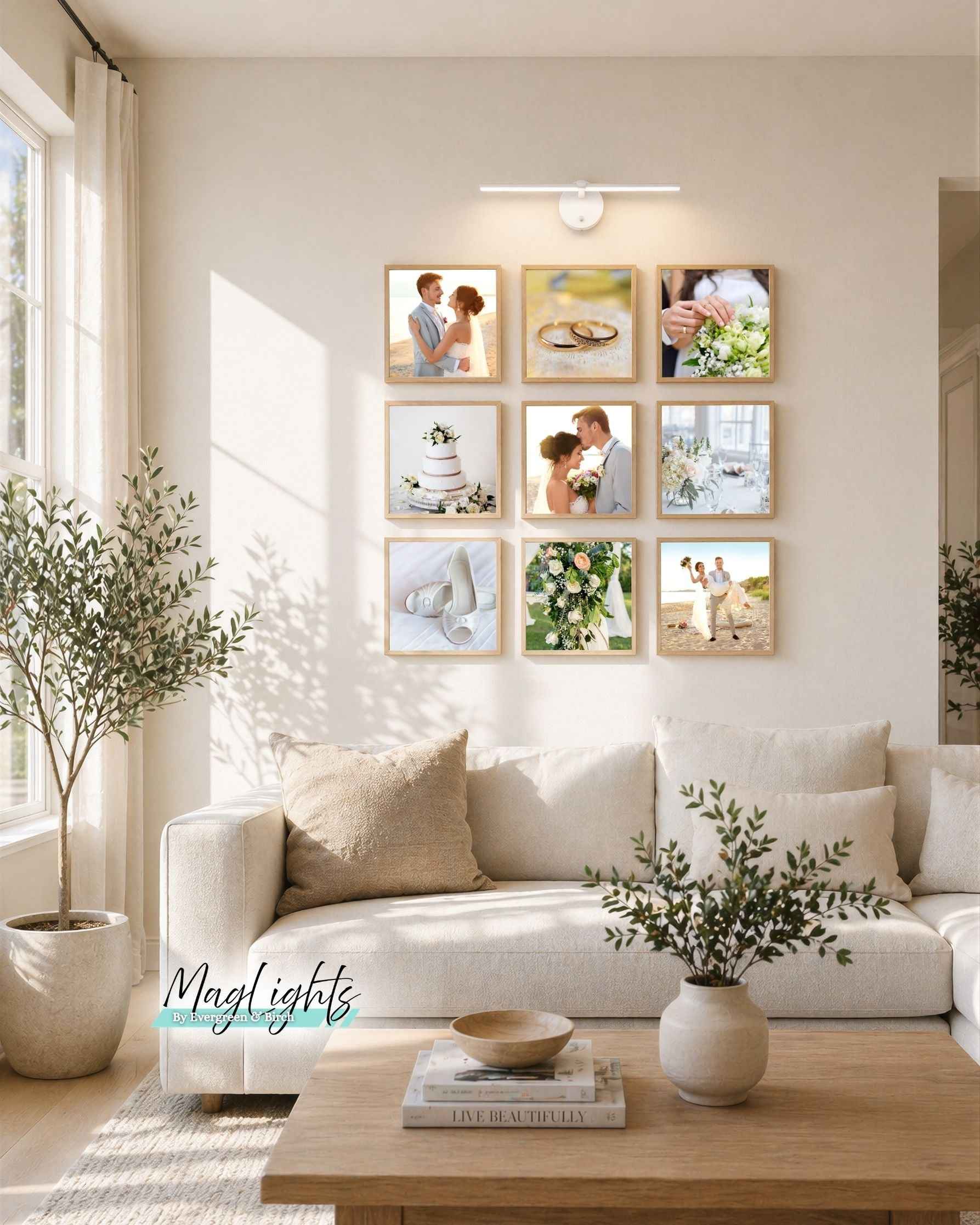 MagLight Magnetic Picture Light | Wireless Gallery Wall Light