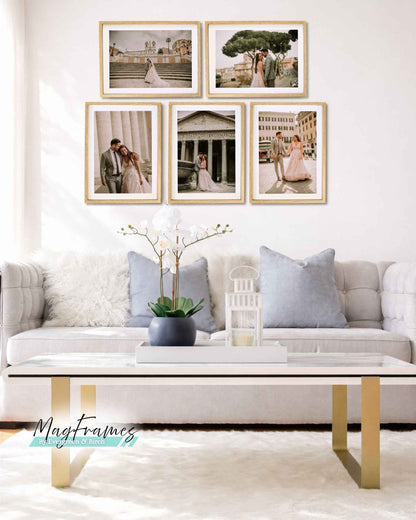 12x16 Magnetic Photo Frames – Peel & Stick Gallery Wall | MagFrames Canada