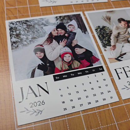 Personalized Magnetic Photo Calendar 2026